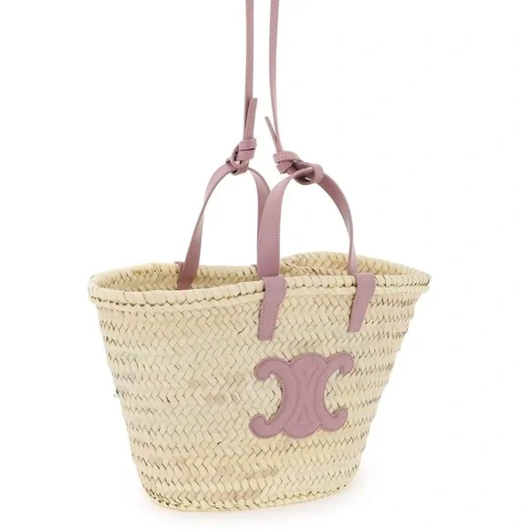 ❌❌SOLD! Celine Teen Triomphe Raffia Tote - Picture 3 of 4